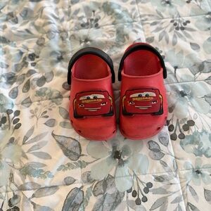 Kids Red Cartoon Clogs